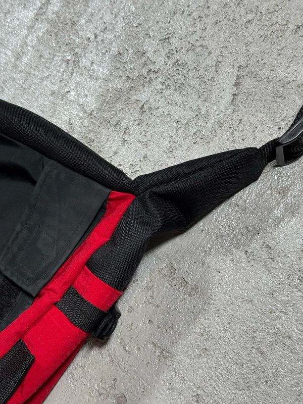 Torba szyta ręcznie The North Face Red Shoulder Bag Handmade by NrvSlash ONE SIZE