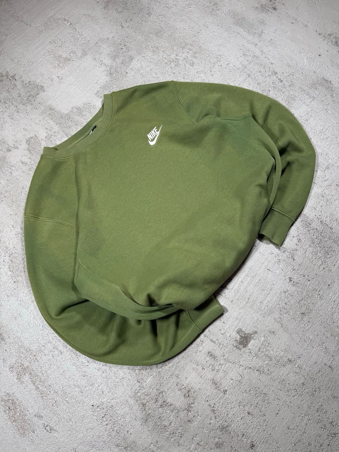 Bluza Nike Wh/Logo Crewneck Olive-Green M