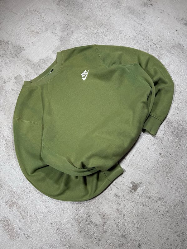 Bluza Nike Wh/Logo Crewneck Olive-Green M