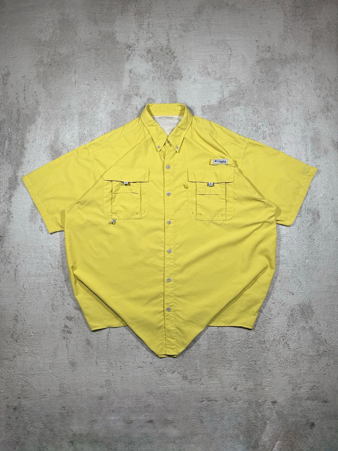 Koszula Columbia PFG Buttons Outdoor Shirt Lime XL