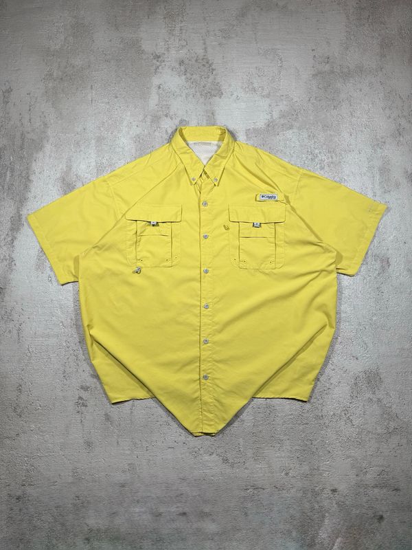 Koszula Columbia PFG Buttons Outdoor Shirt Lime XL