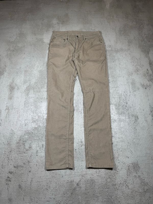 Spodnie Levis 511 Corduroy Jeans Beige 31/32