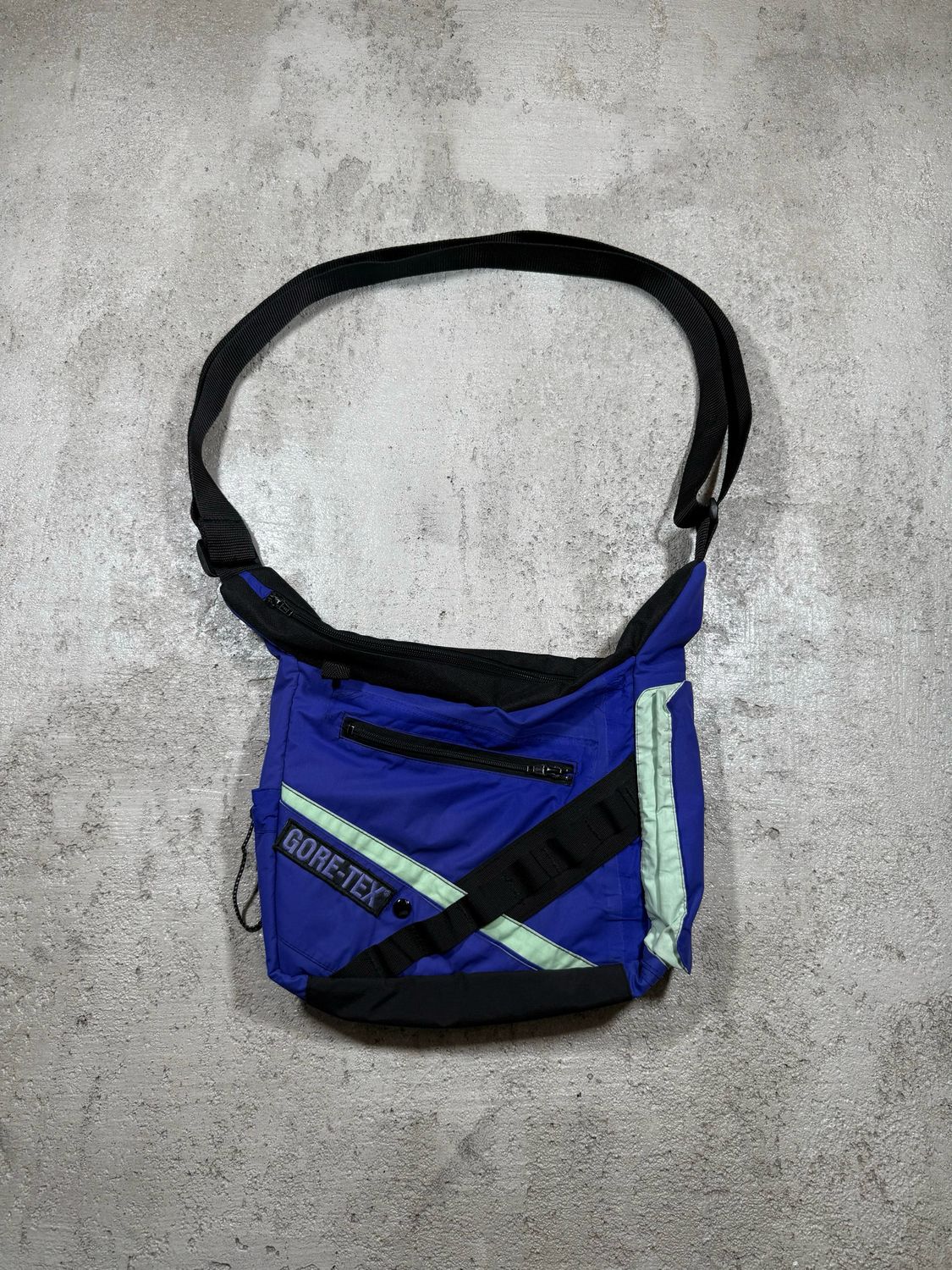 Torba szyta ręcznie, Gore-Tex Shoulder Bag Handmade by NrvSlash ONE SIZE
