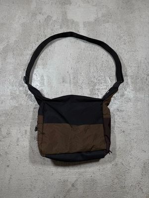 [S] Torba szyta ręcznie Patagonia Brown Shoulder Bag Handmade by NrvSlash ONE SIZE