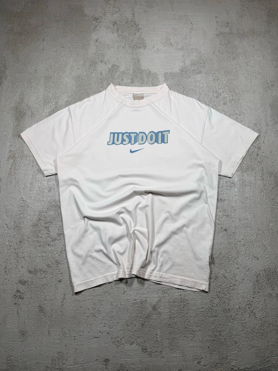Koszulka Nike Just Do It Blu/Swoosh Tee White M