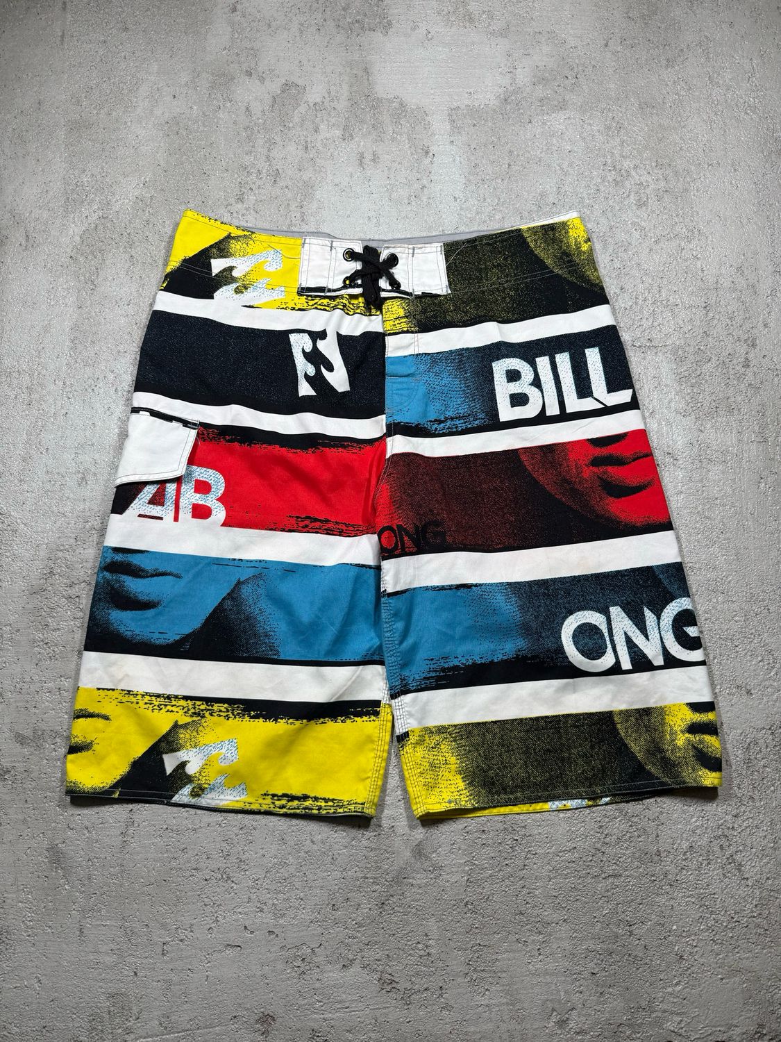 Spodnie Billabong Spellout &amp; Waves Sw/Shorts Multi 36