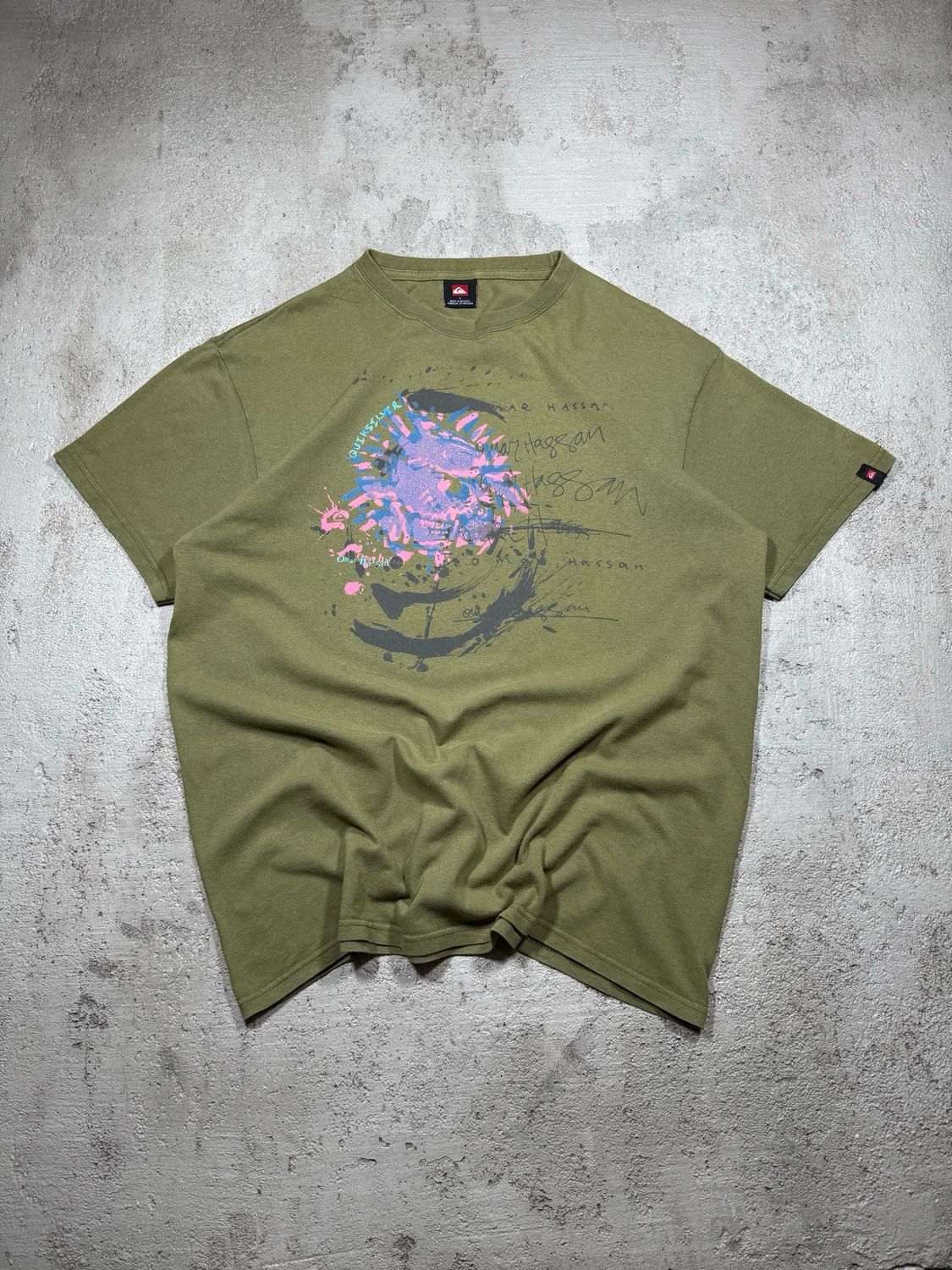 Koszulka Quiksilver Omar Hassan Tee Khaki L
