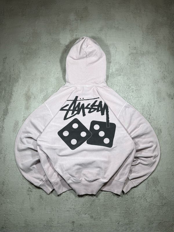 Bluza Stussy Dices Logo Hoodie Pink XL