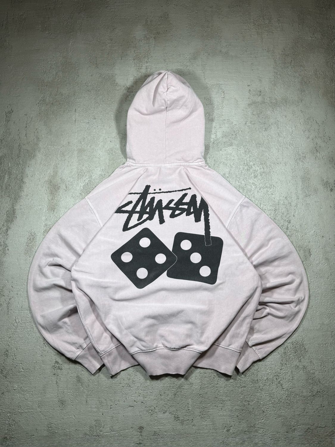 Bluza Stussy Dices Logo Hoodie Pink XL