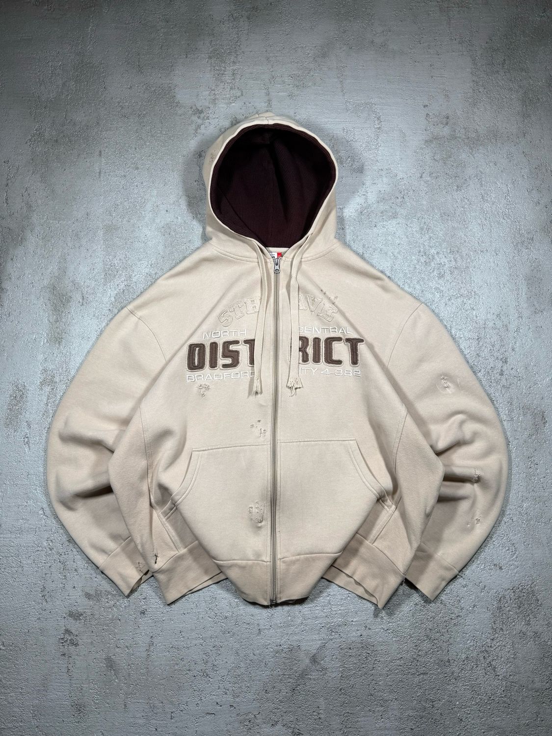 Bluza VanVaan District Hoodie Creme XL