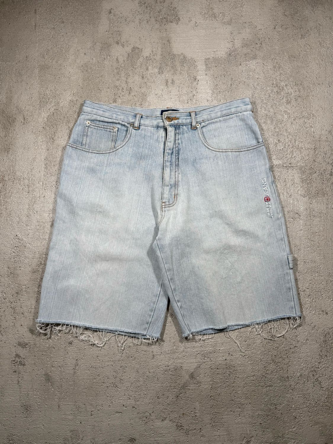 Spodnie Crossball Join Us Denim Shorts Light-Blue L