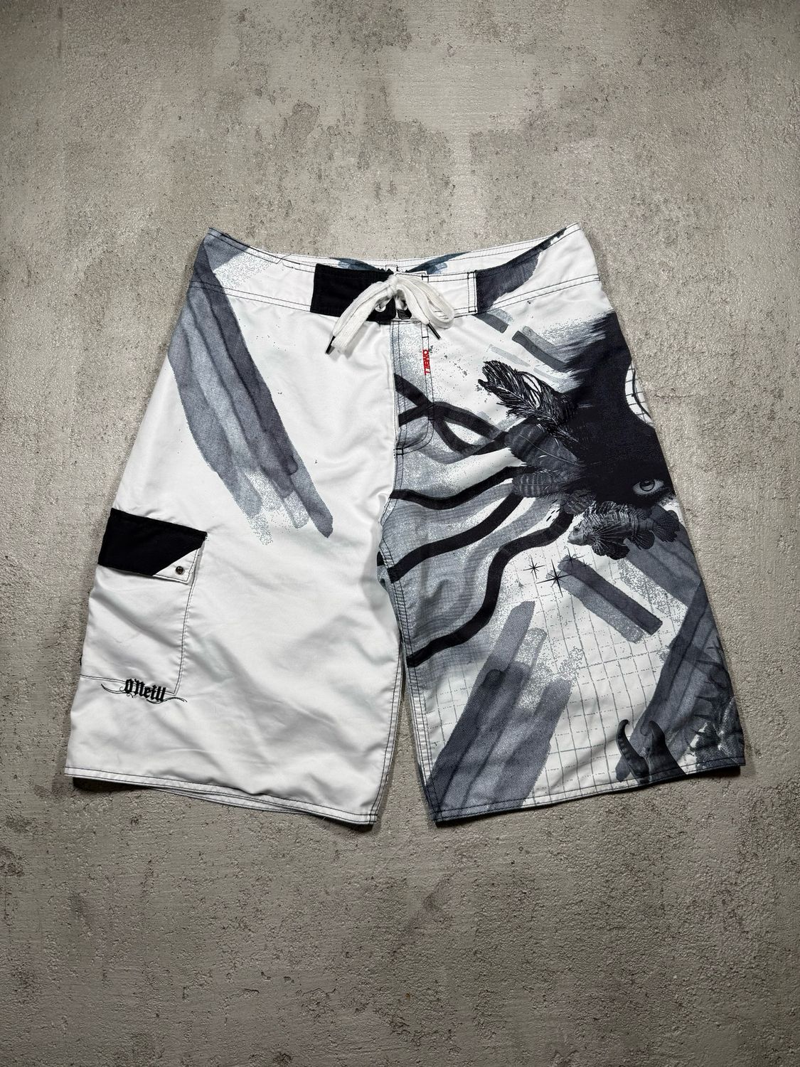 Spodnie O'Neill Eyes Sw/Shorts White 30