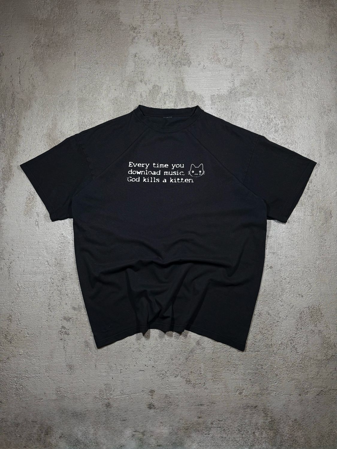 Koszulka God kills a kitten Tee Black L