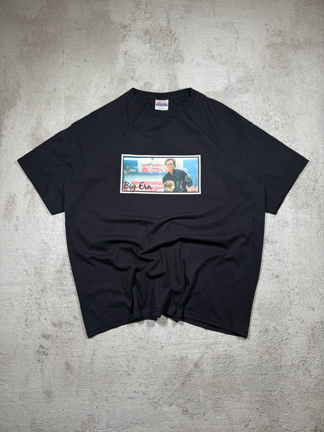 Koszulka Hanes Big Ern Kingpin Tee Black L