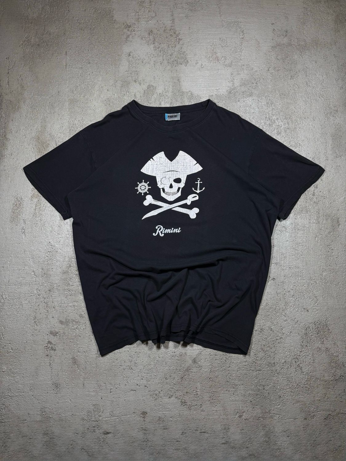 Koszulka Parisi Rimini Skull Tee Black L