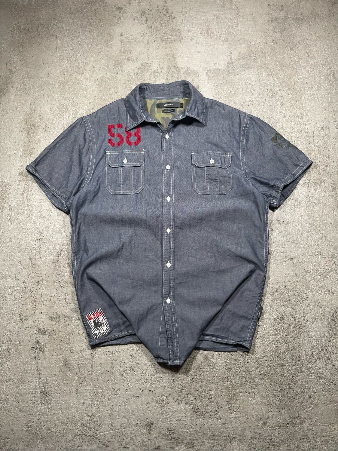 Koszula Blend Okazaki Shirt Navy M