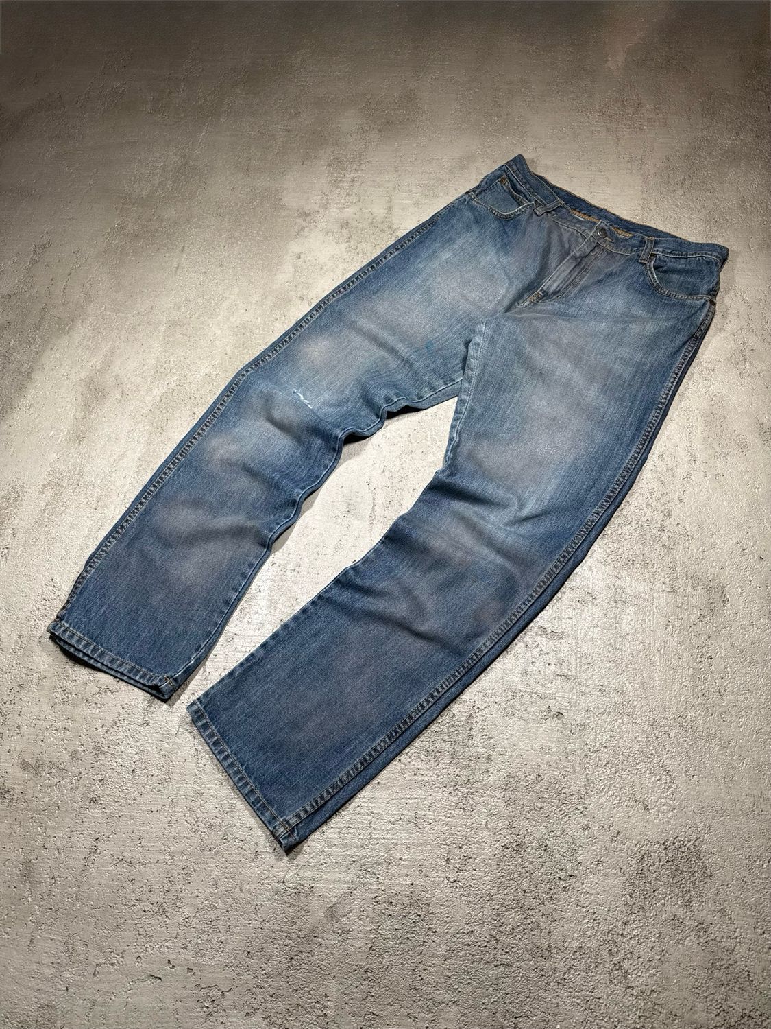 Spodnie Wrangler Regular Denim Pants Blue 33/32