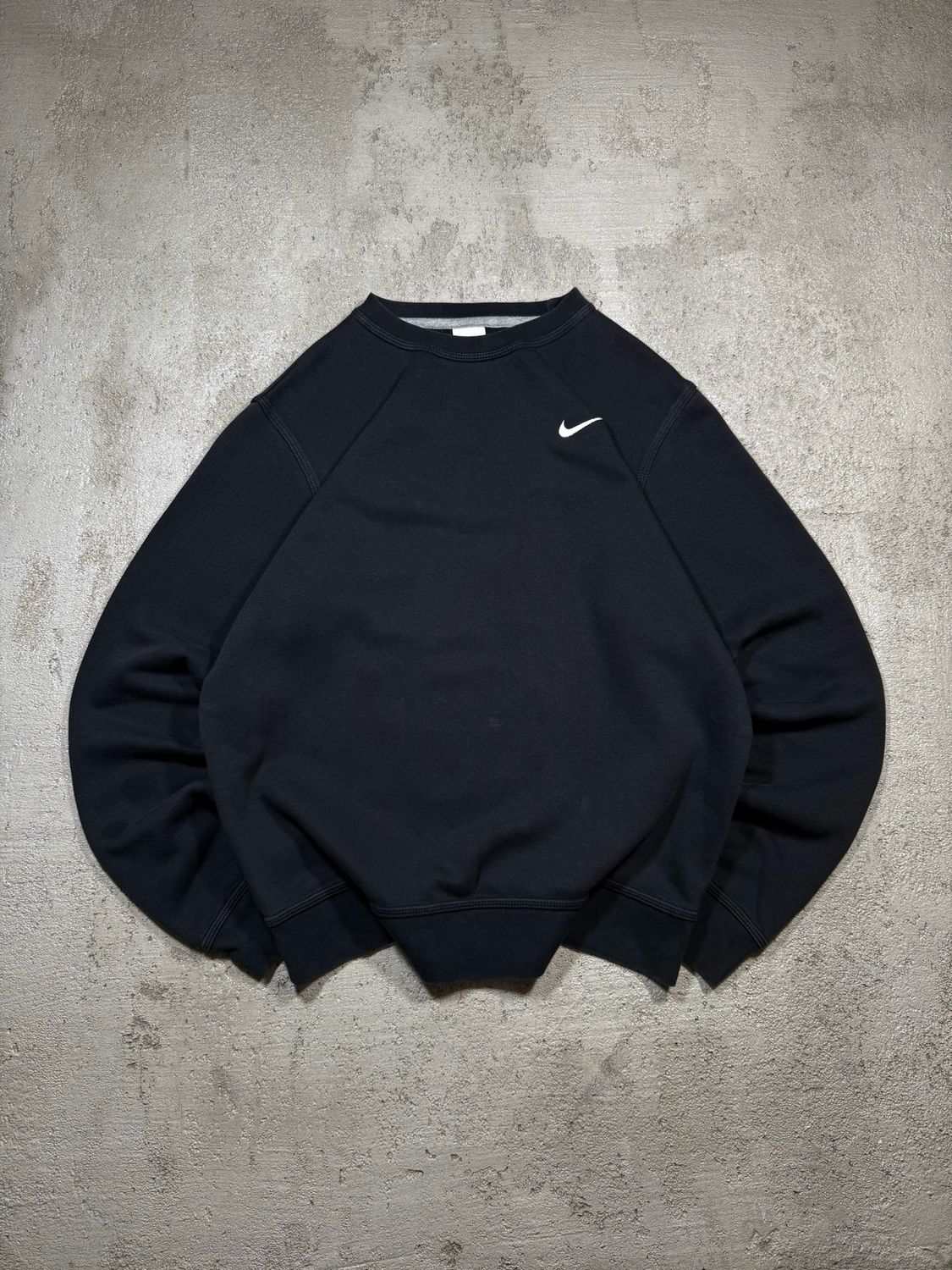 Crewneck Nike Wh/Swoosh Crewneck Black M