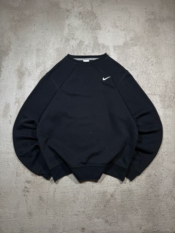Crewneck Nike Wh/Swoosh Crewneck Black M