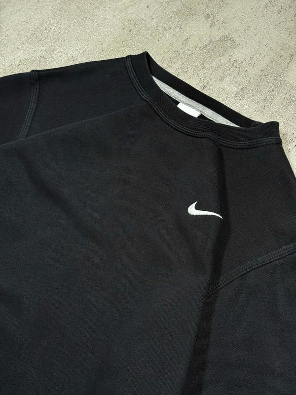 Crewneck Nike Wh/Swoosh Crewneck Black M