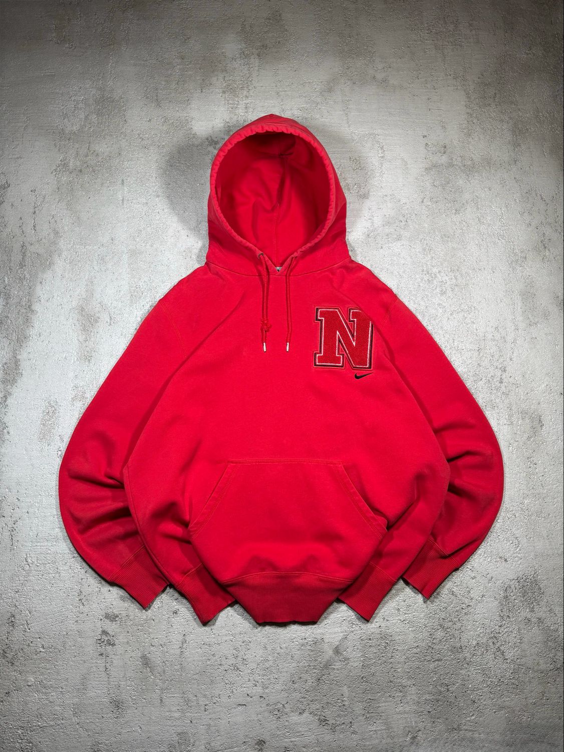 Hoodie Nike Bla/Swoosh Big N Hoodie Red L