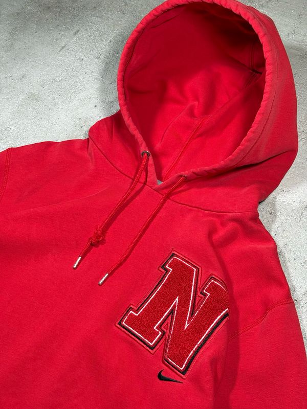 Hoodie Nike Bla/Swoosh Big N Hoodie Red L