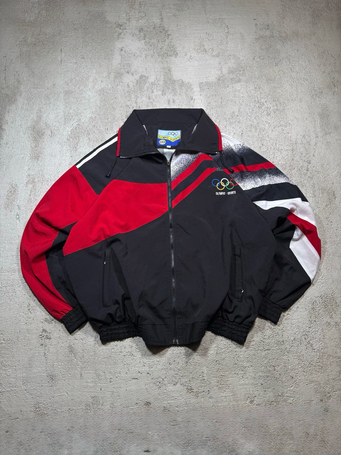Zipper Olympic Sports Re/Panel Zipper Black XL