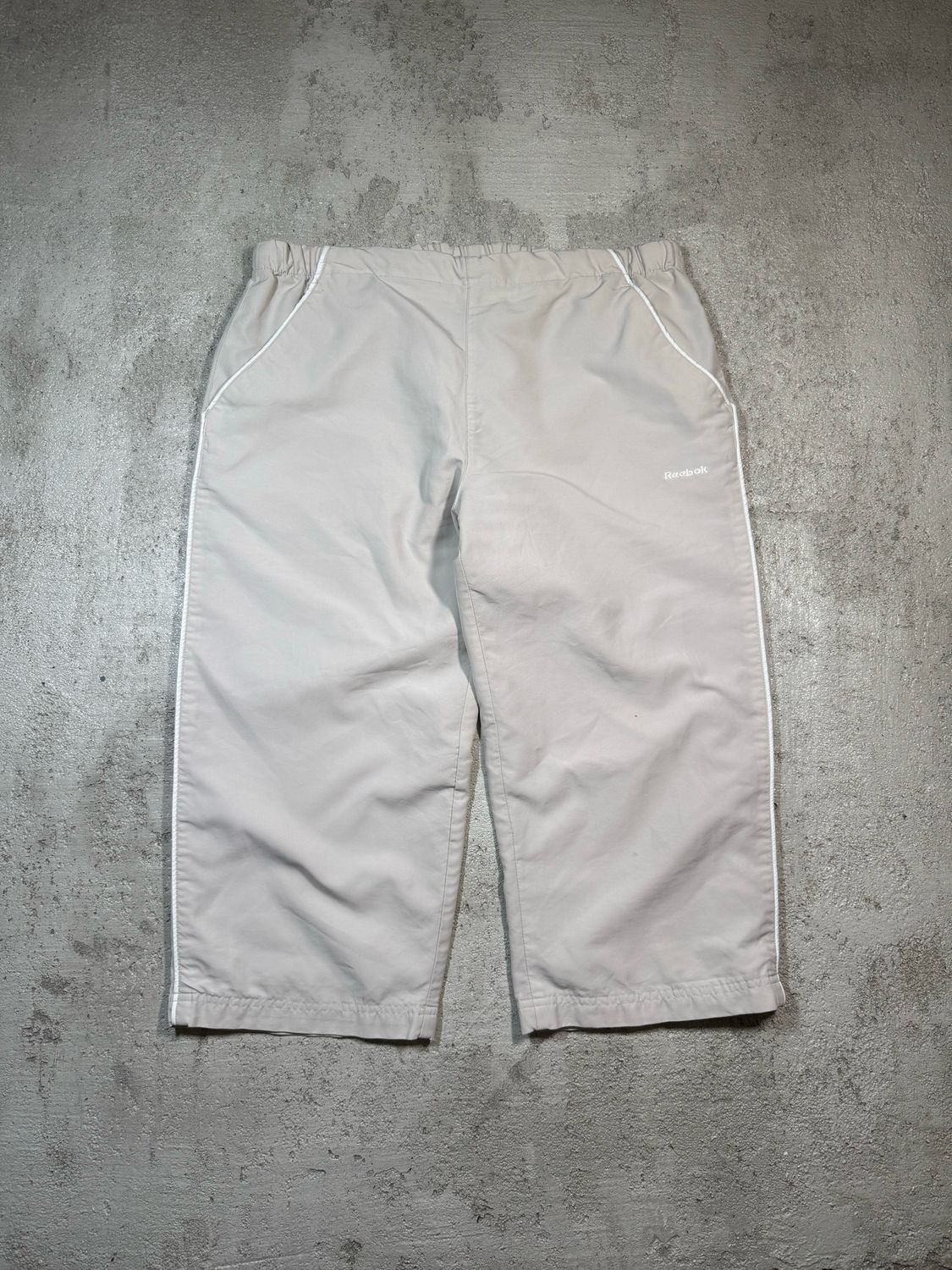 Szorty 3/4 Reebok Wh/Logo Shorts Creme M