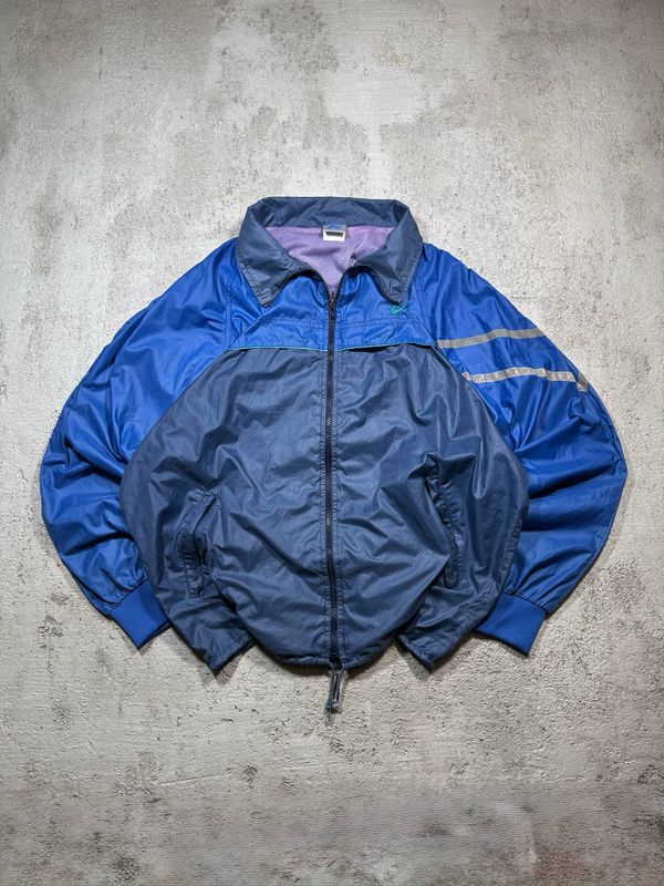 Zipper Asics Tu/Logo Blu/Sleeves Zipper Navy L