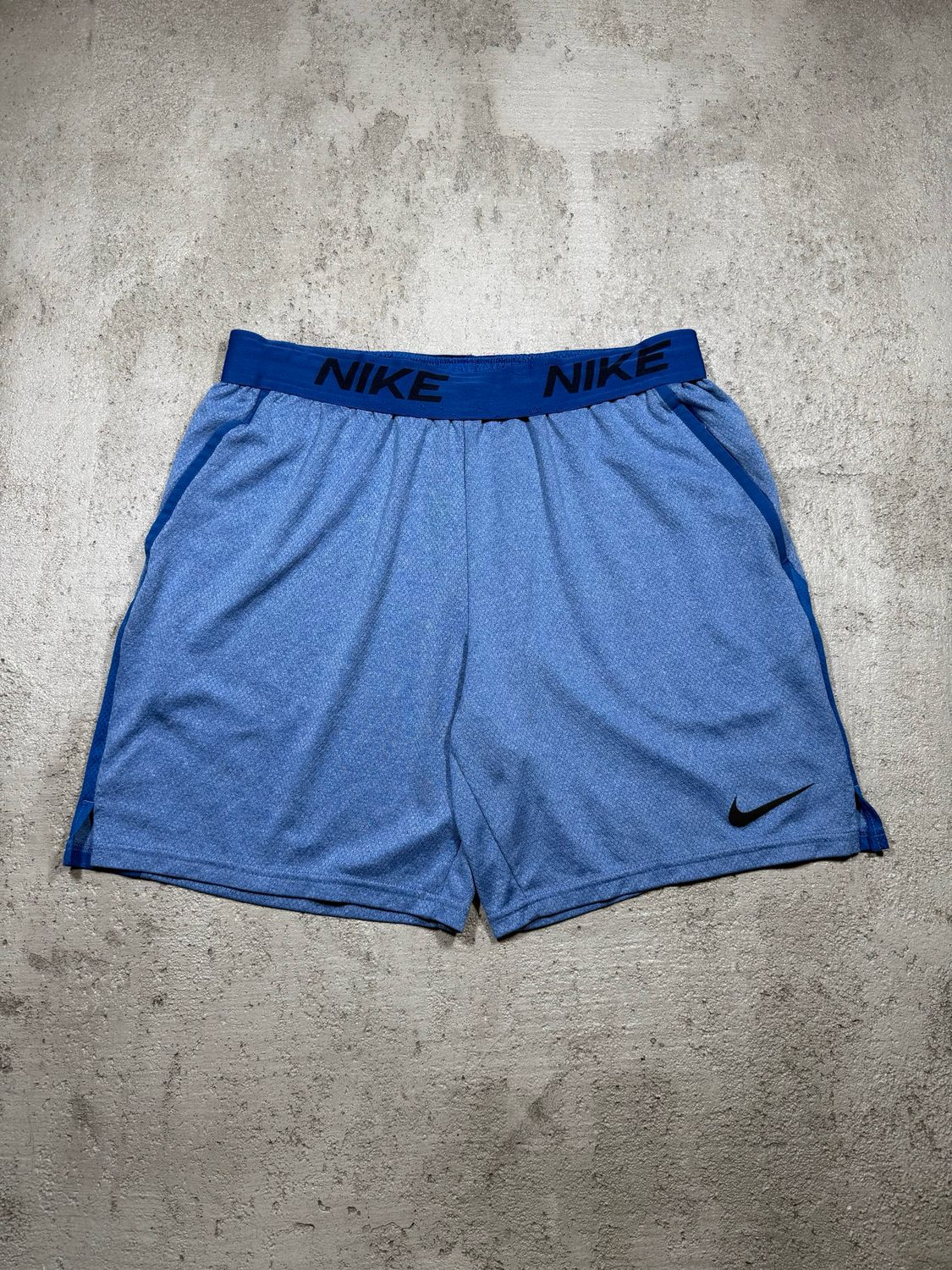 Szorty Nike Bla/Swoosh Dri-Fit Melange-Blue L