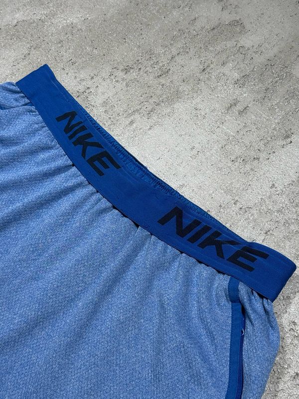 Szorty Nike Bla/Swoosh Dri-Fit Melange-Blue L