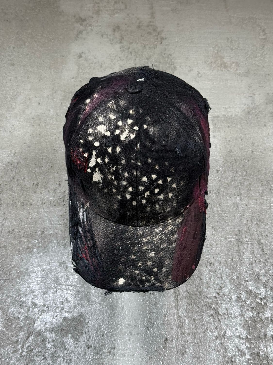 Czapka NRV Slash Print Distress Black