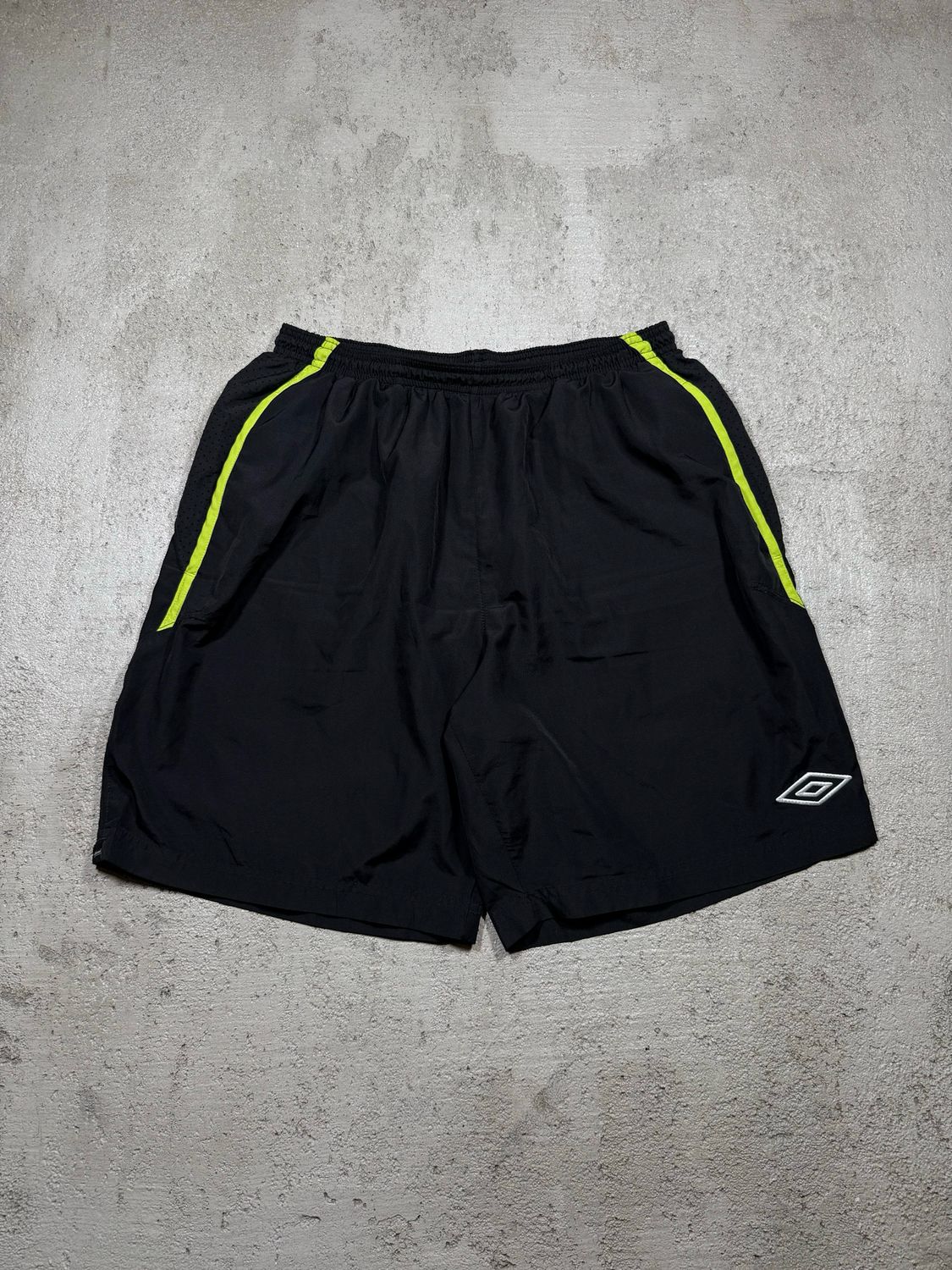 Kąpielówki Umbro Wh/Logo Tailored Black L
