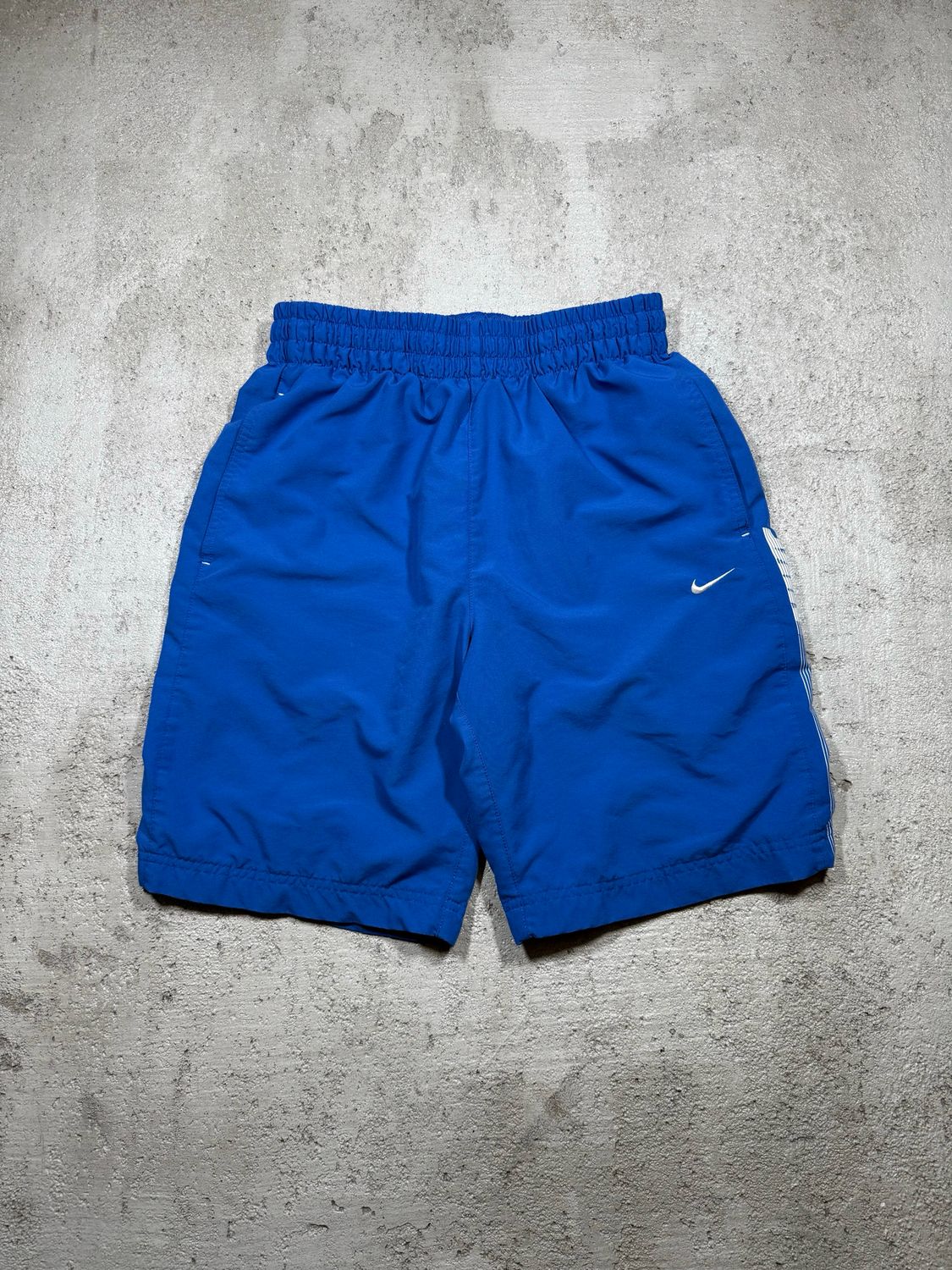 Kąpielówki Nike Wh/Swoosh Side Logo Blue M