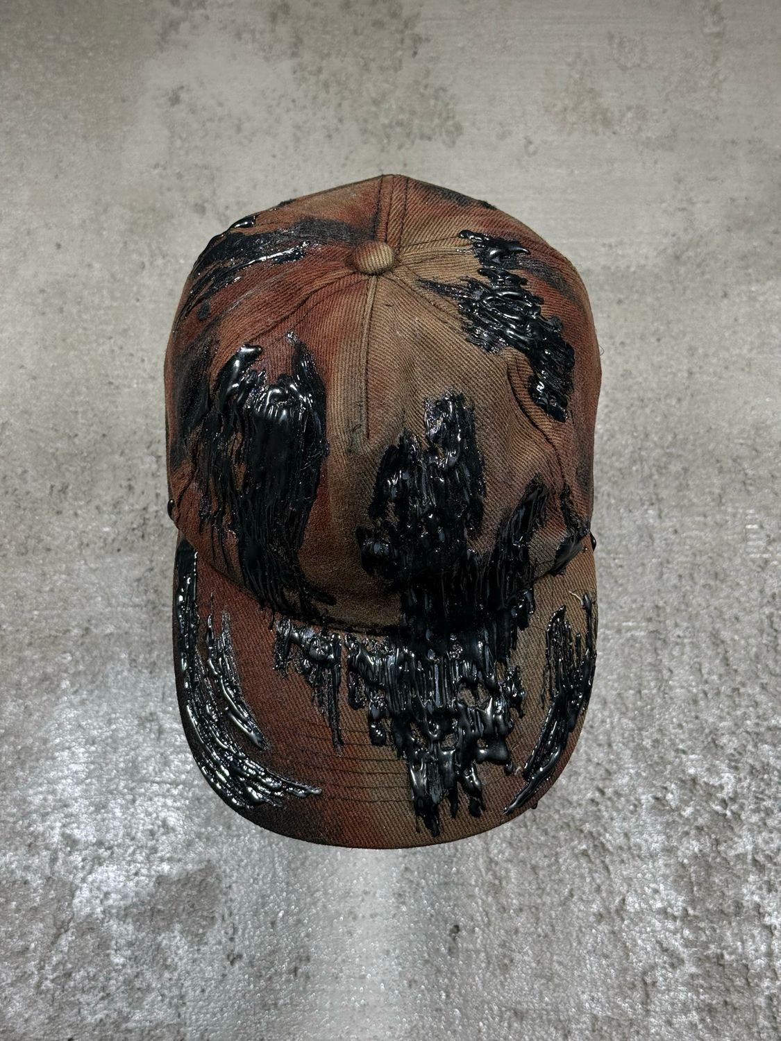 Czapka NRV Slash Glue Tiedye-Brown
