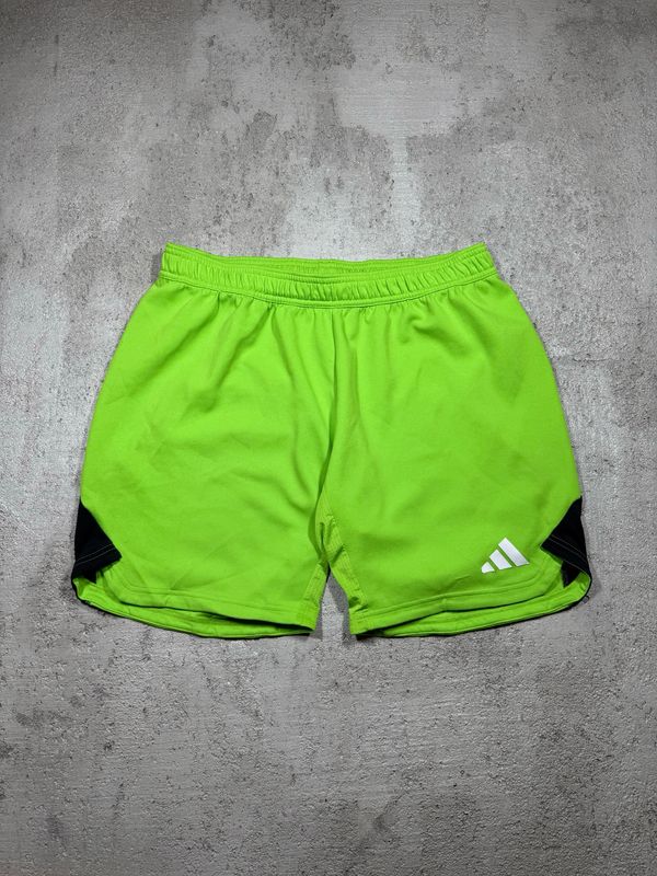 Szorty Adidas Wh/Logo Lime L