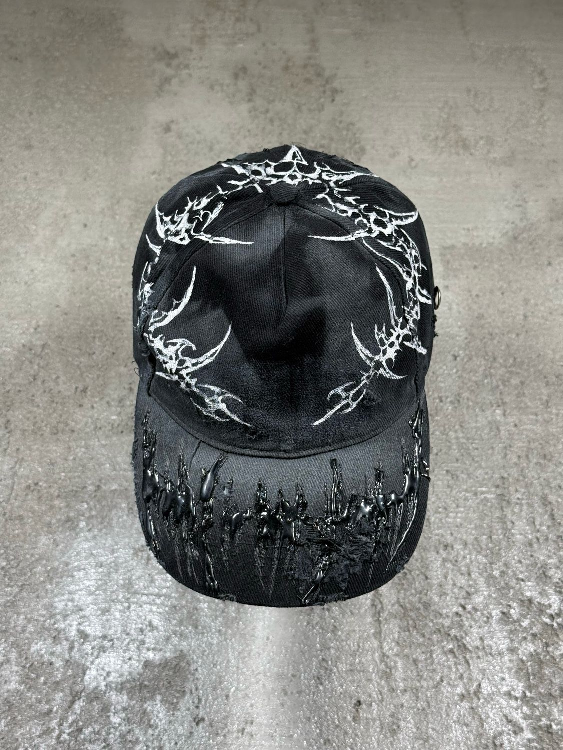 Czapka NRV Slash Heavy Tribal Distress Black
