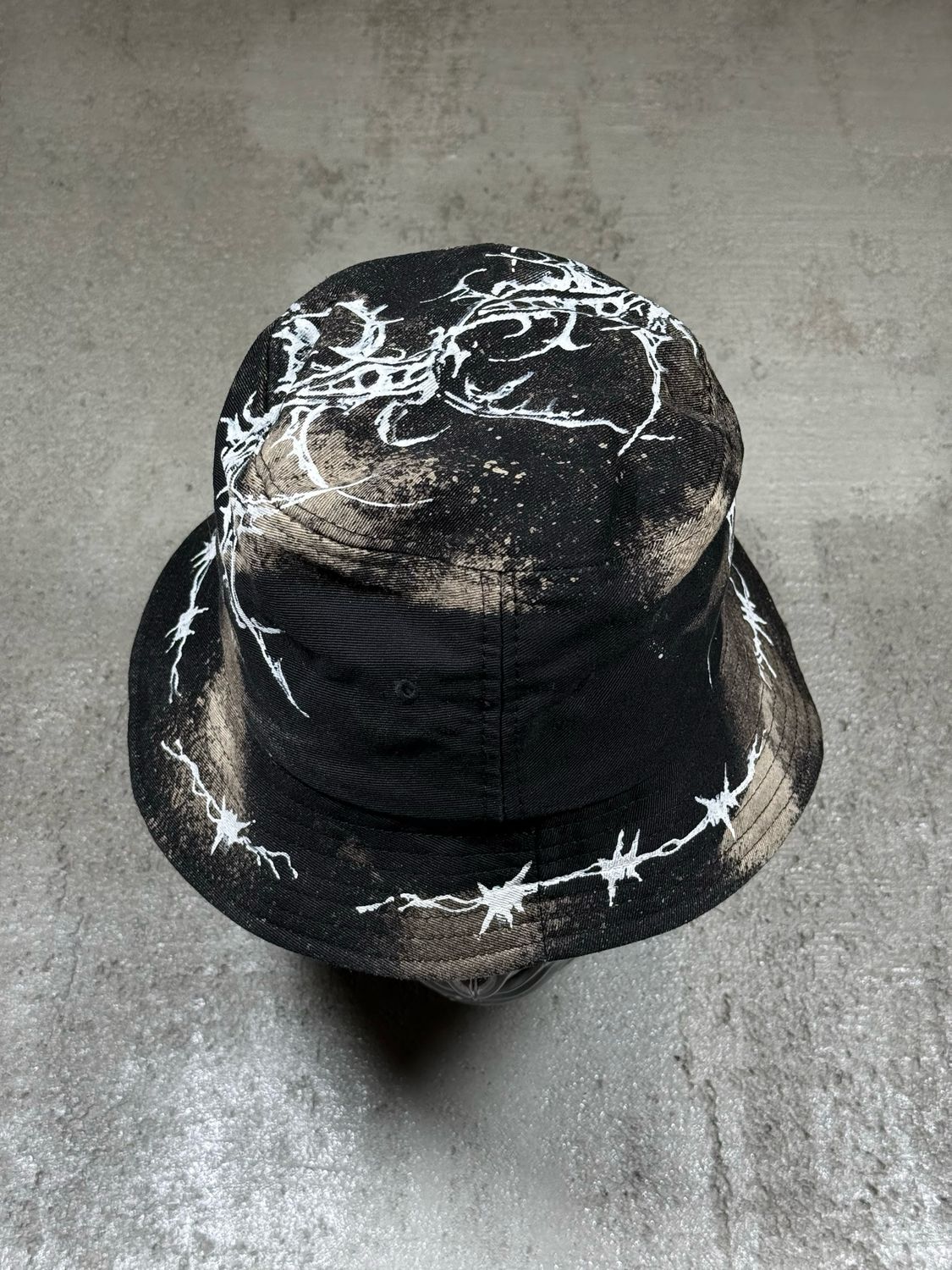 Czapka NRV Slash Tribal Bucket Tiedye Black