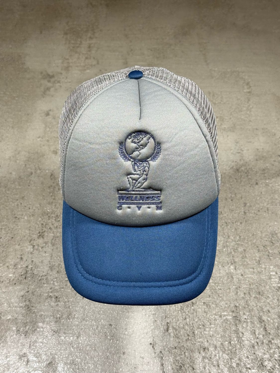 Czapka Trucker Wellness Gym Gray/Blue