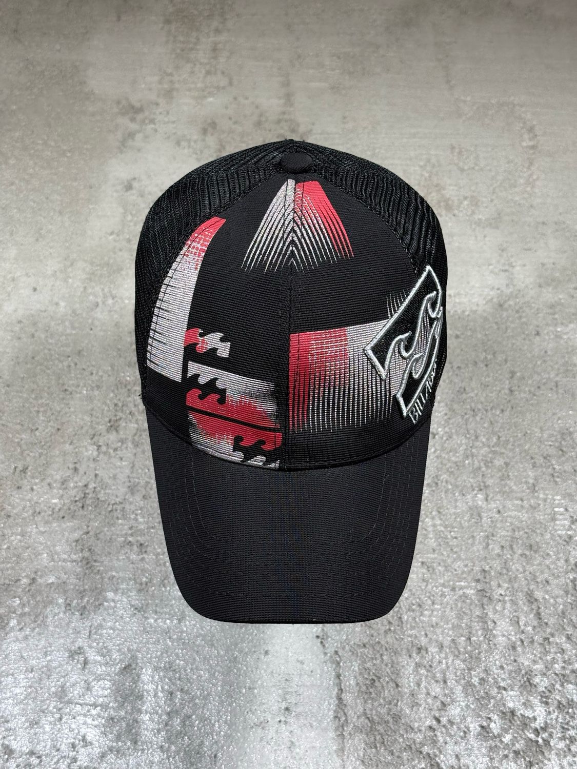 Czapka Billabong Patch Wh-Re/Logo Black