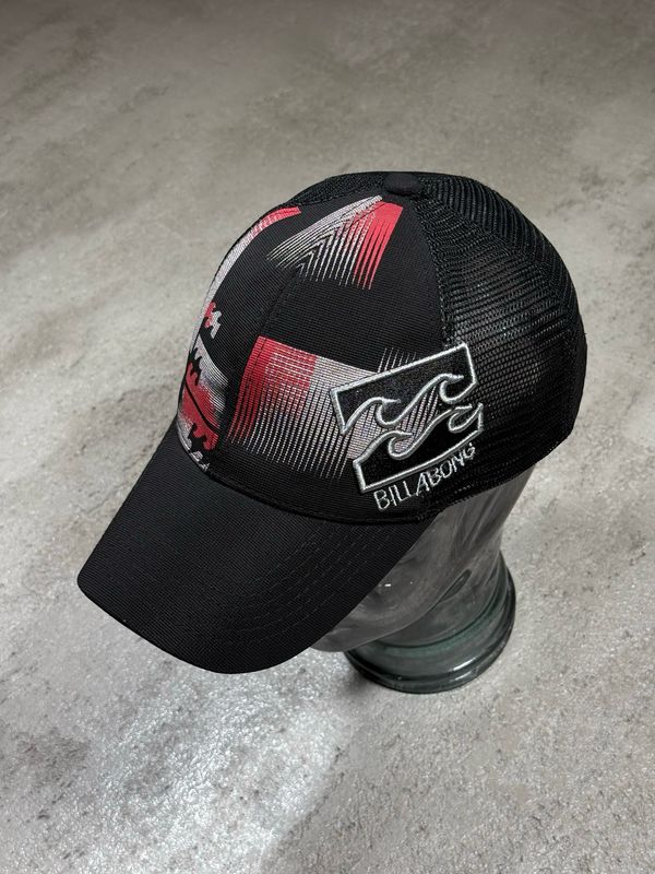 Czapka Billabong Patch Wh-Re/Logo Black