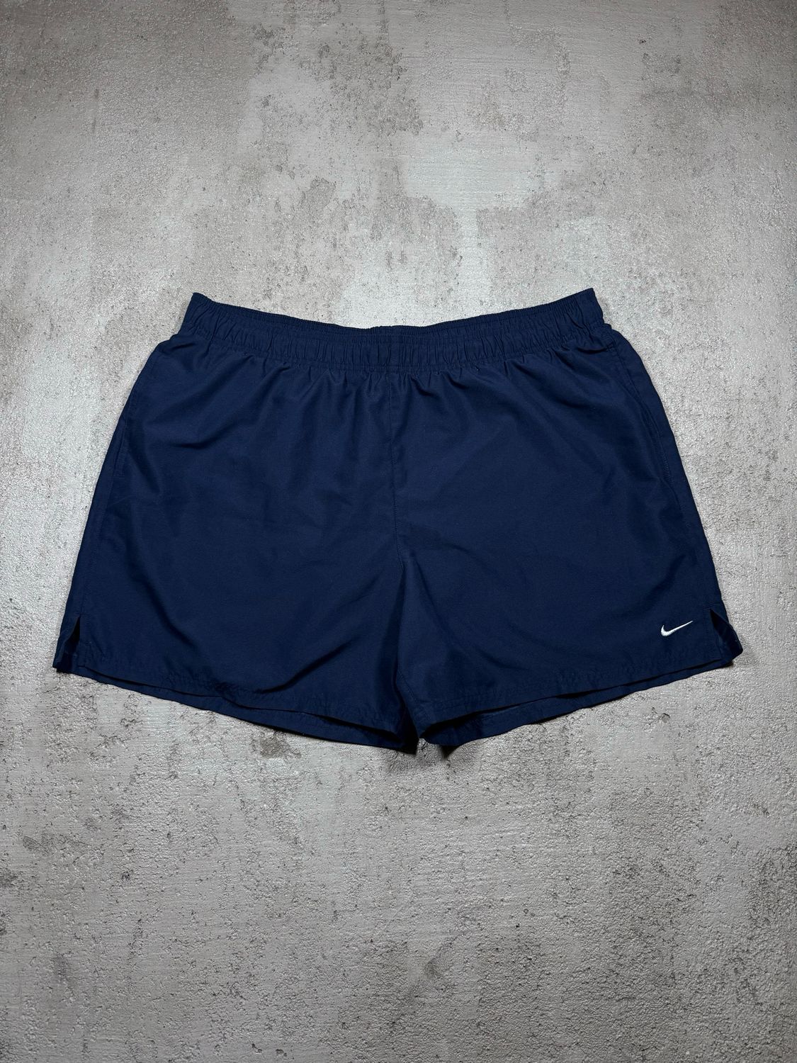 Kąpielówki Nike Wh/Swoosh Navy XXL