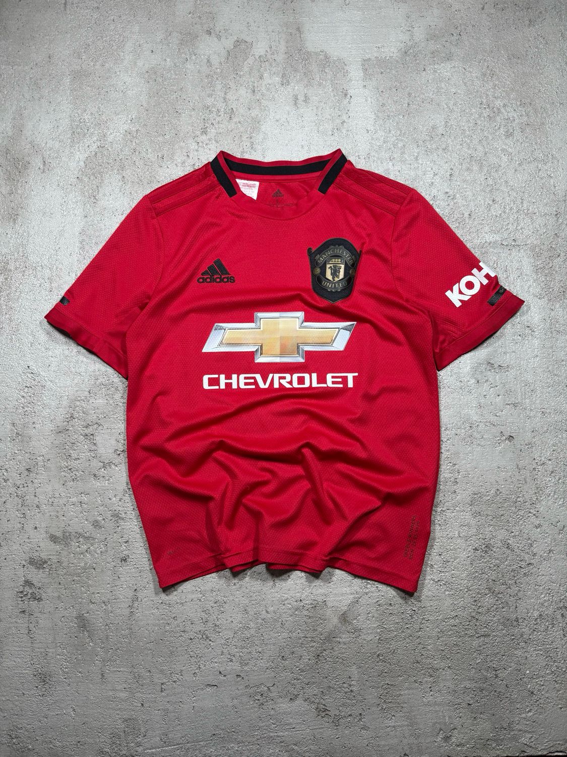 T-Shirt Adidas Manchester United 19/20 Home Junior Red S