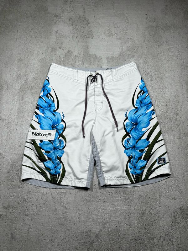 Kąpielówki Billabong Blu/Flowers White 32
