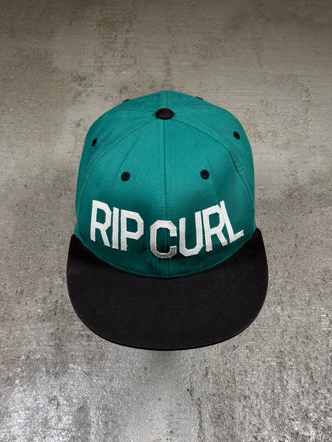 Czapka Rip Curl Spellout Flexfit Turq/Black