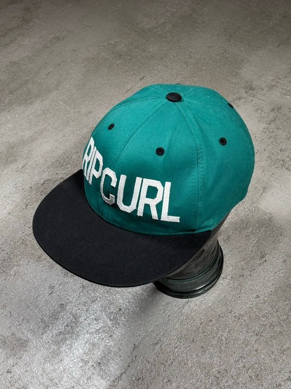 Czapka Rip Curl Spellout Flexfit Turq/Black
