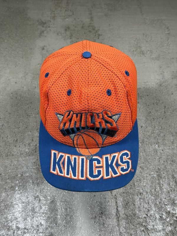 Czapka NBA 90s New York Knicks Orange/Blue