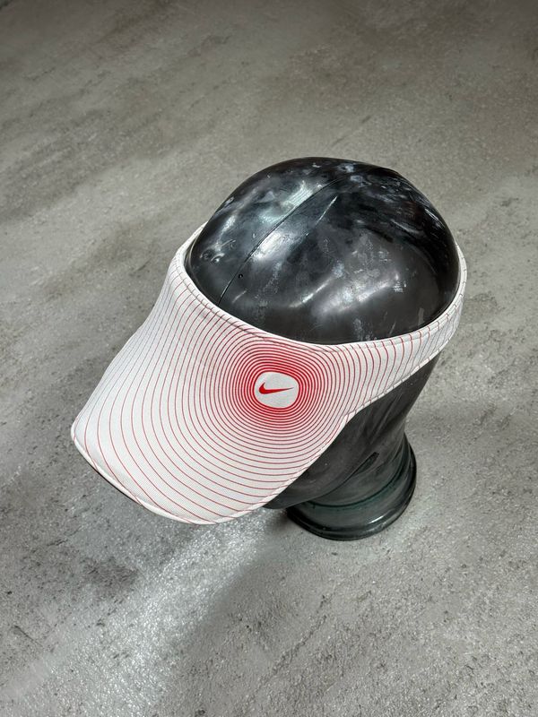 Czapka Nike Pulse Sun Visor White