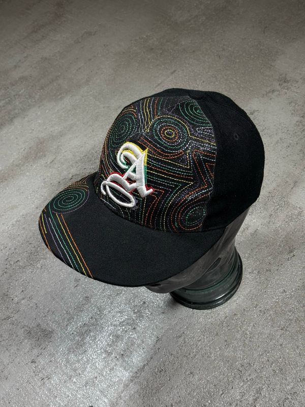 Czapka Tycoon Rainbow Stitches 'A' Black