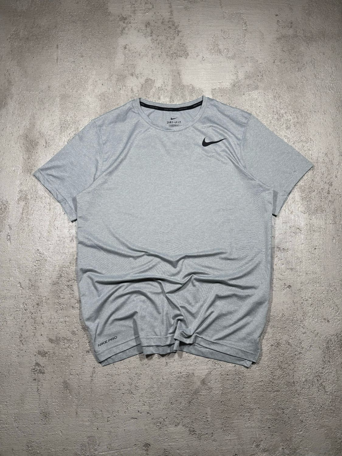 T-Shirt Nike Pro Bla/Swoosh Dri-Fit Gray M